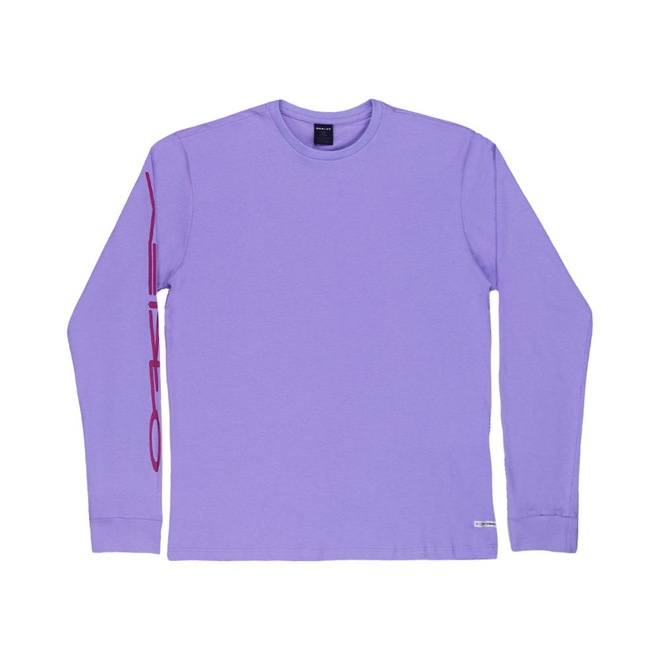 Camiseta Oakley Manga Longa Heritage LS Tee - Masculina - Foto 1