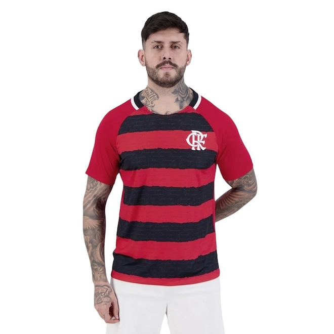 Camisa Braziline Flamengo Manto - Masculina - Foto 1