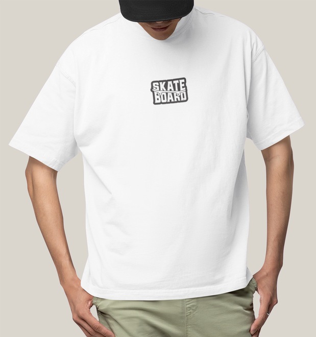 Camiseta Oversized Prime WSS Skateboard - Masculina - Foto 1