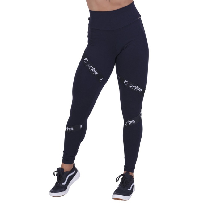 Calça Legging com Elástico Personalizado Orbis Fitness - Feminina - Foto 1