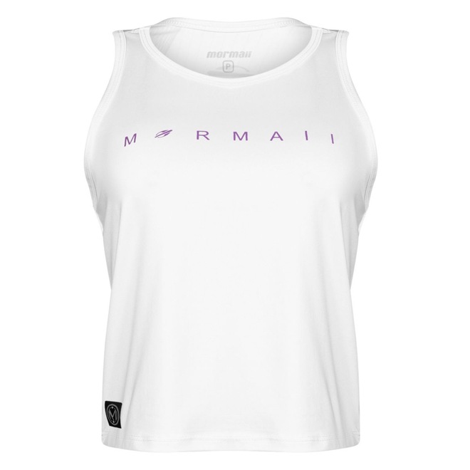 Blusa Cropped Regata Mormaii Vitória Marchezini Beach Tennis - Feminina - Foto 1