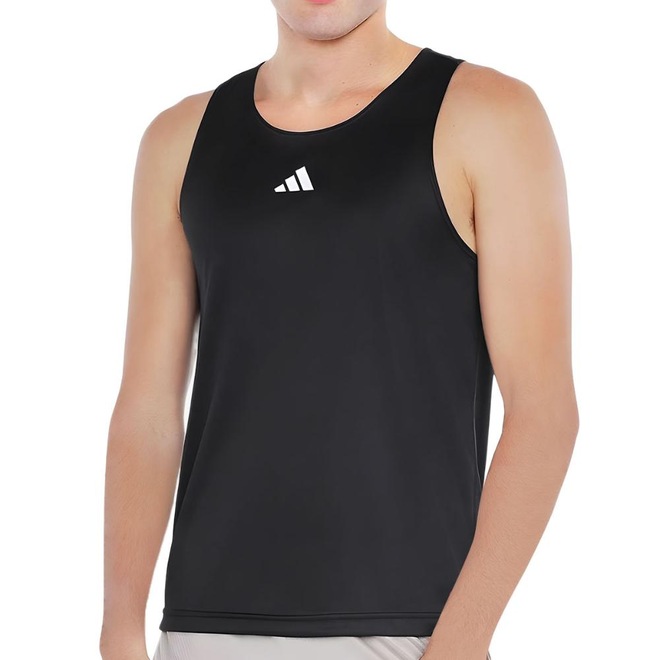 Camiseta Regata Adidas Treino Basic Tank - Masculina - Foto 1