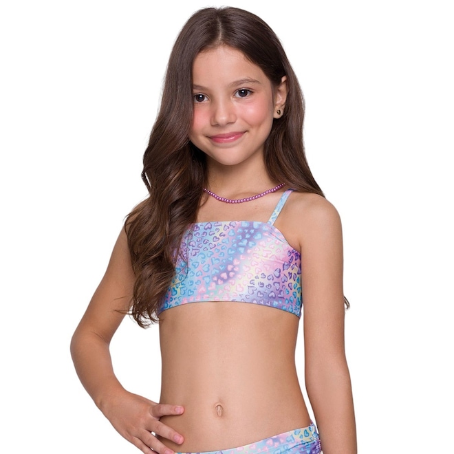 Top Biquíni Selene Alcinha - Infantil - Foto 1