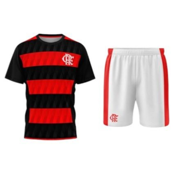 Uniforme do Flamengo Braziline Mini Craque - Infantil - Foto 1