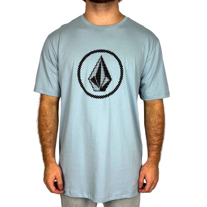 Camiseta Volcom Circle Stone - Masculino - Foto 1