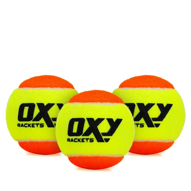 Bola de Beach Tennis Oxy ITF Pack com 3 Bolas - Foto 1