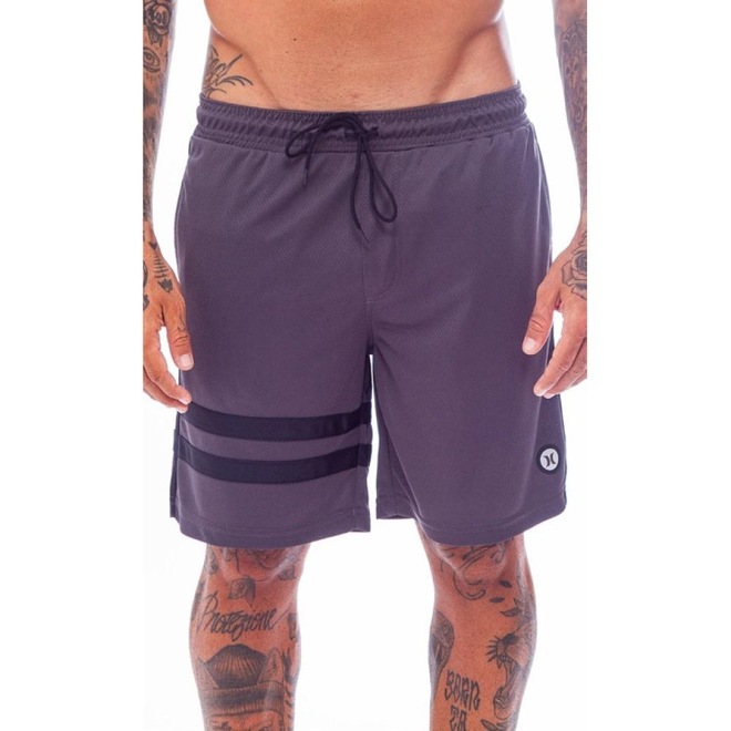 Bermuda Hurley Square 18" - Masculina - Foto 1