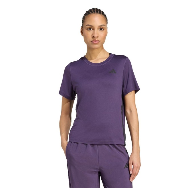 Camiseta Treino adidas Essentials 3-Stripes - Feminina - Foto 1