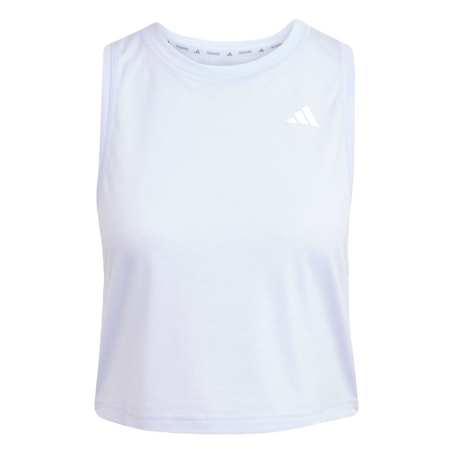 Camiseta Regata Treino adidas Boxy Essentials Workout - Feminina - Foto 1