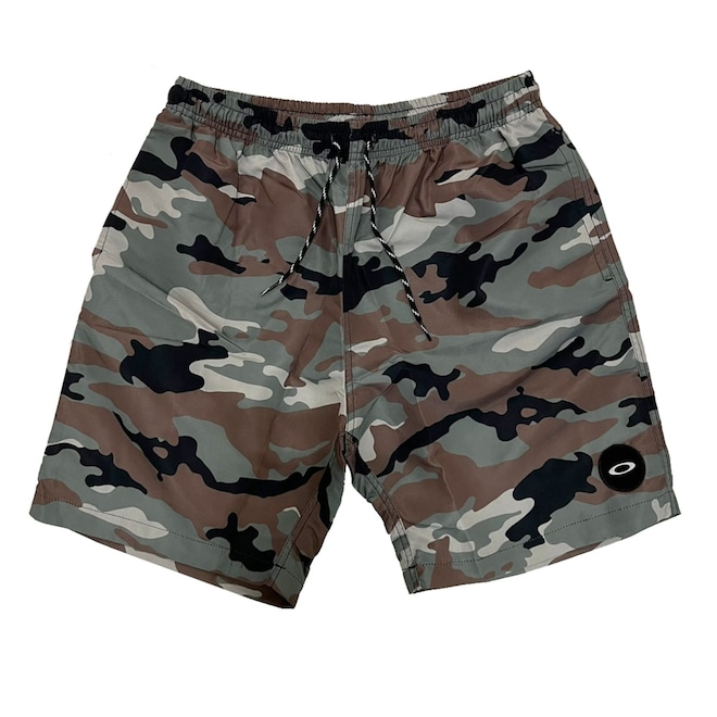 Bermuda Oakley Camo 18 Trunkshorts - Masculina - Foto 1