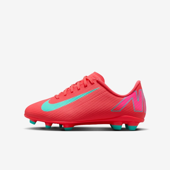 Chuteira de Campo Nike Mercurial Vapor 15 Club - Infantil - Foto 1