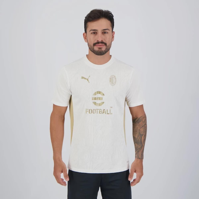 Camisa Puma Milan Training 2025 - Masculina - Foto 1