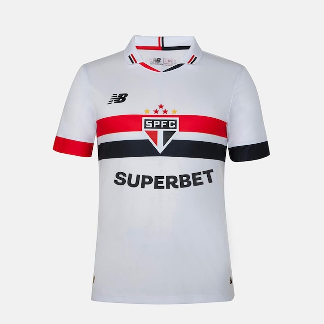 Camisa New Balance Home Spfc 2024 Jogador C/P Masculina - Foto 1