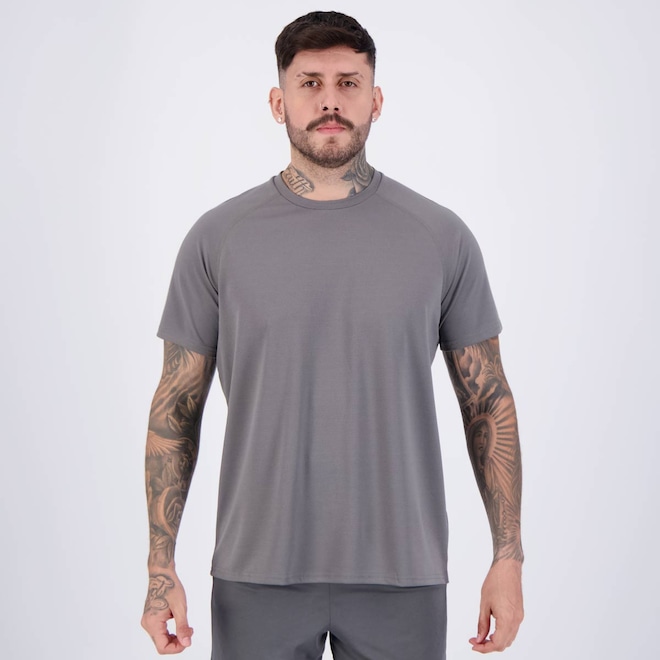 Camiseta Hering Sports Raglan - Masculina - Foto 1