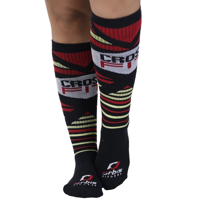 Meia de Compressão Orbis Fitness Academia Cano Longo - Foto 1