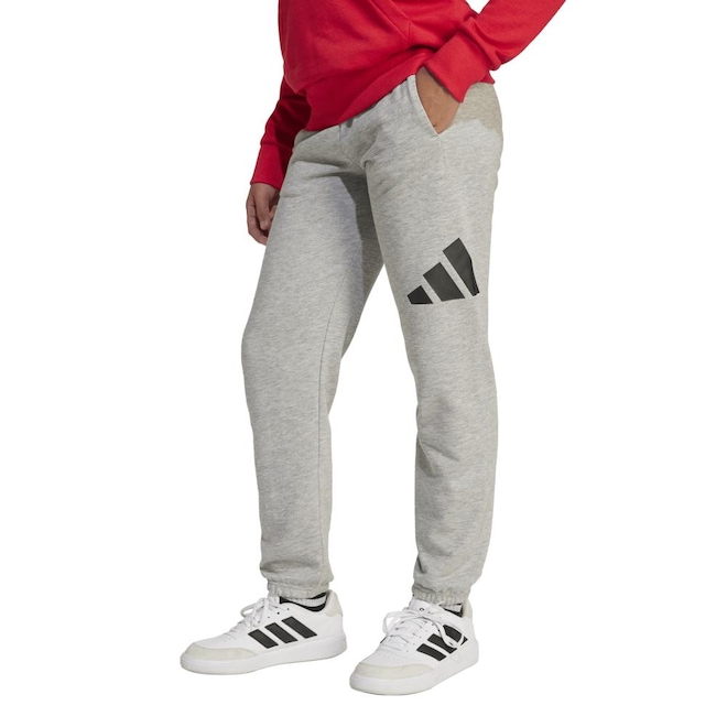 Calça de Moletom adidas Essetials - Infantil - Foto 1