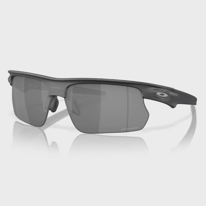 Óculos de Sol Unissex Oakley BiSphaera Steel Prizm Black - Foto 1