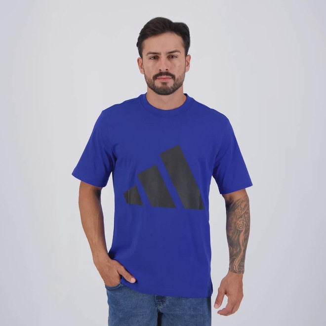 Camiseta Adidas Big Logo - Masculina - Foto 1