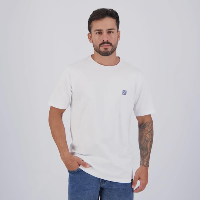 Camiseta Hurley Mini Icon Basic - Masculina - Foto 1