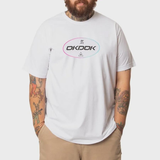 Camiseta Okdok Essence Circle Of Life Big - Masculina - Foto 1