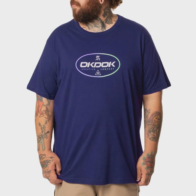 Camiseta Okdok Essence Circle Of Life Big - Masculina - Foto 1