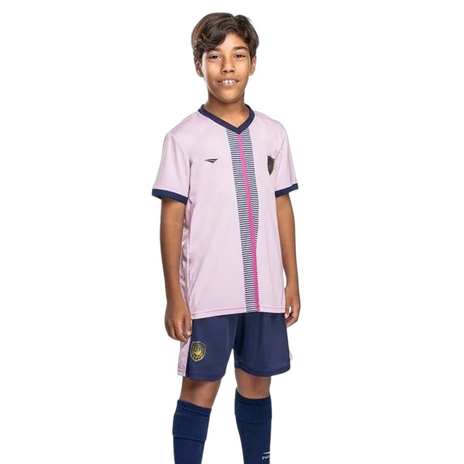 Conjunto Penalty Futebol Camisa + Calção - Infantil - Foto 1
