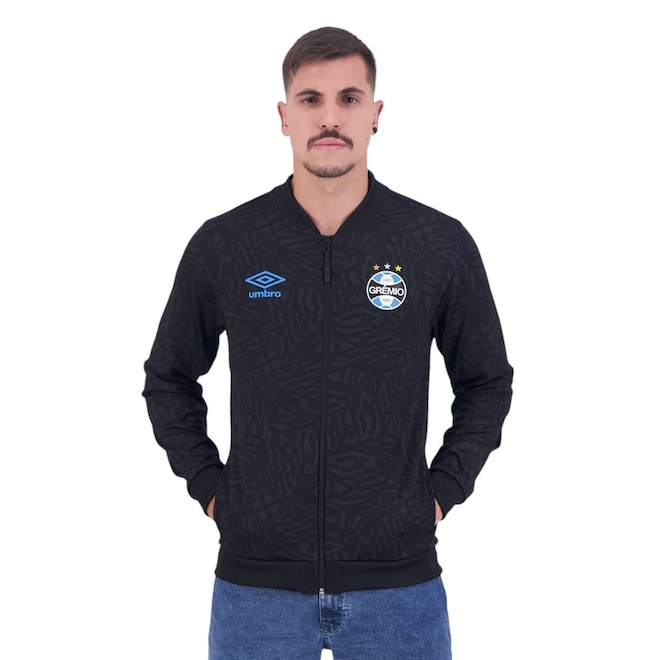 Jaqueta do Grêmio 2024 Umbro Hino - Masculina - Foto 1