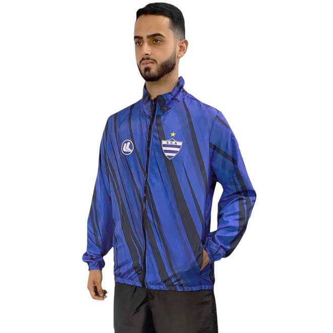 Jaqueta Corta Vento Esporte Legal do Sport Clube Aymorés - Masculina - Foto 1