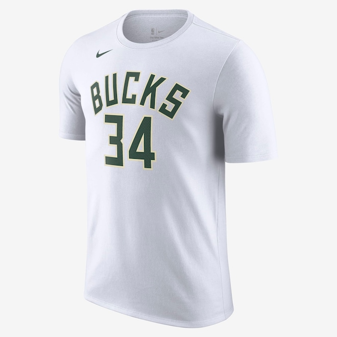 Camiseta Nike Milwaukee Bucks - Masculina - Foto 1