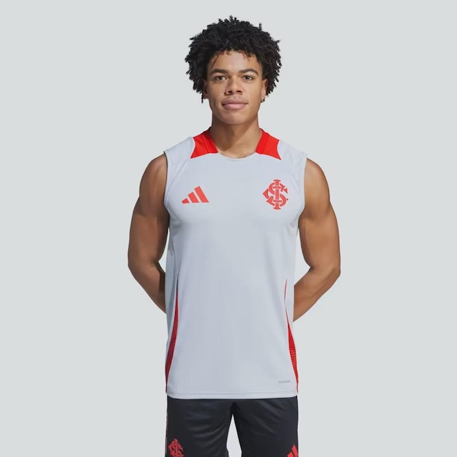 Camiseta Regata Adidas Internacional Treino 2025 - Masculina - Foto 1
