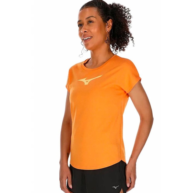 Camiseta Mizuno Spark Big - Feminina - Foto 1