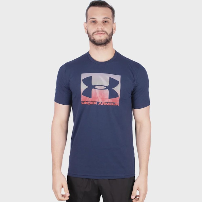 Camiseta Under Armour Boxed Sportstyle - Masculina - Foto 1