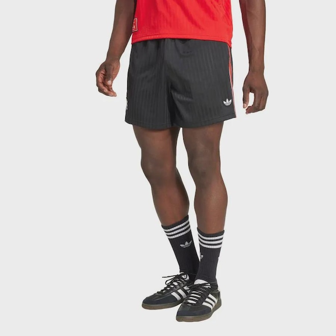 Shorts do CRF Flamengo Icon Sho adidas - Masculino - Foto 1
