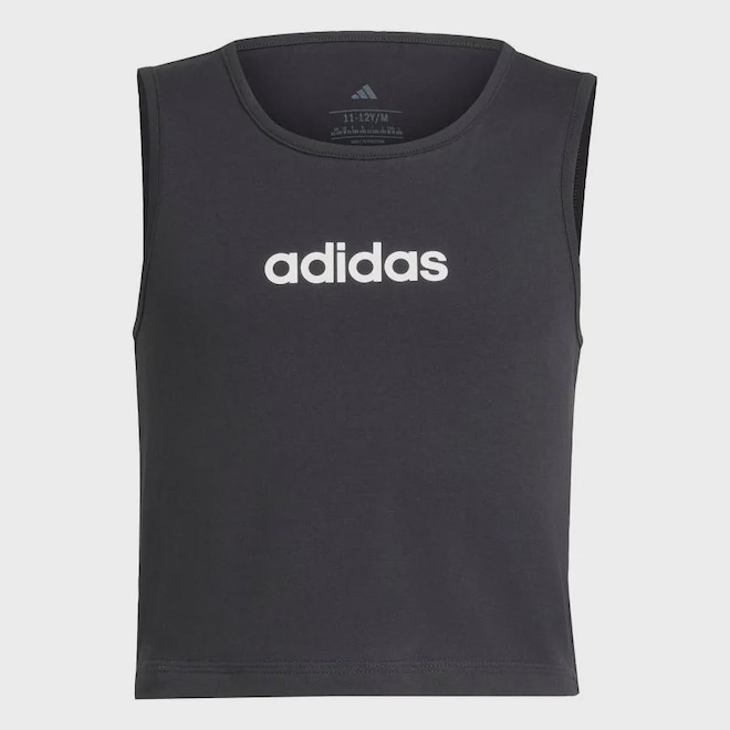 Camiseta Regata adidas Essentials - Infantil - Foto 1