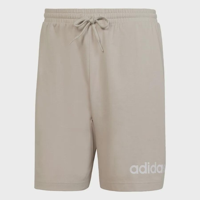 Shorts adidas Essentials Linear Single Jersey - Masculino - Foto 1