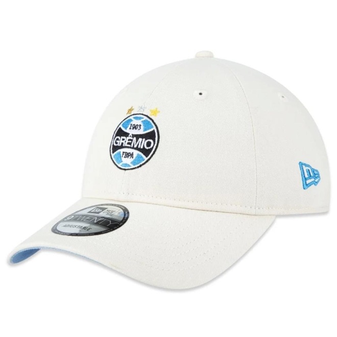 Boné New Era 920 Grêmio Futebol Aba Curva - Masculino - Foto 1
