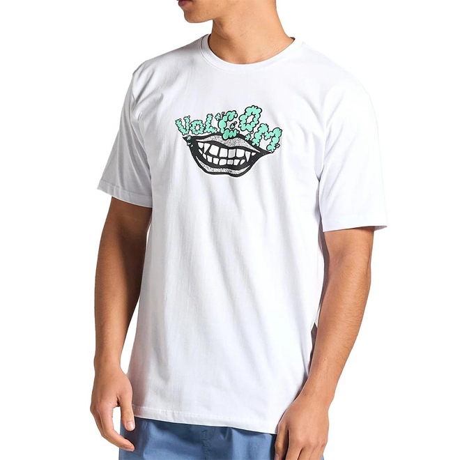 Camiseta Volcom Evil Grin - Masculina - Foto 1