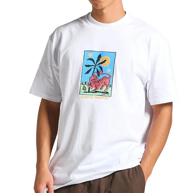 Camiseta Volcom Comfort Tarot Tiger - Masculina - Foto 1