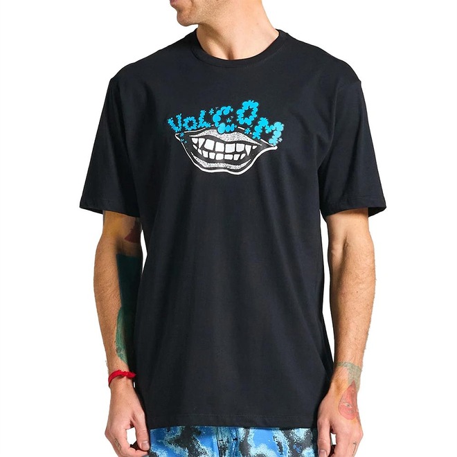Camiseta Volcom Evil Grin - Masculina - Foto 1