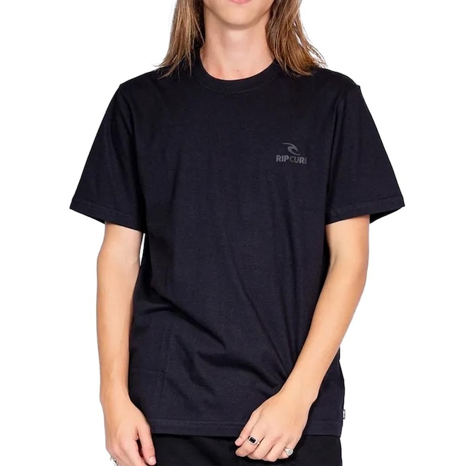 Camiseta Rip Curl Icon - Masculina - Foto 1