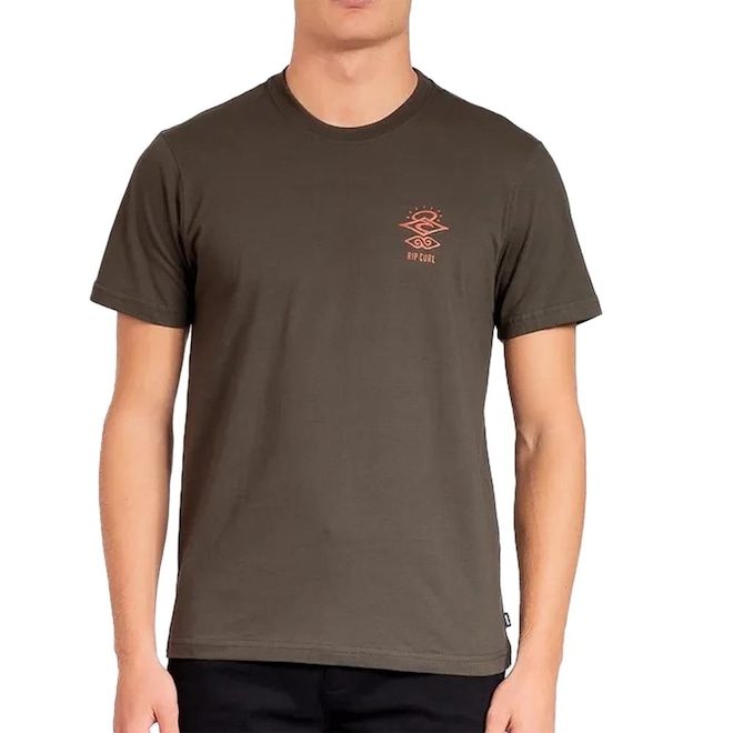 Camiseta Rip Curl The Search Rough - Masculina - Foto 1