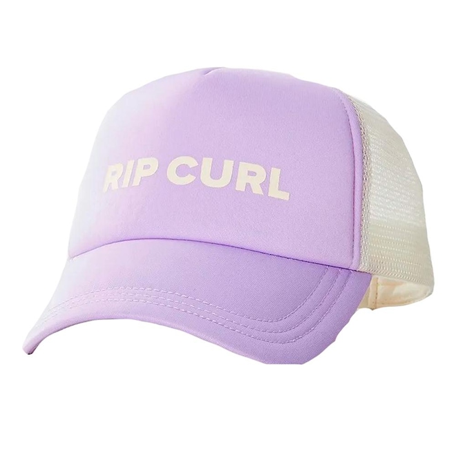 Boné Aba Curva Rip Curl Classic Surf Trucker - Snapback - Adulto - Foto 1