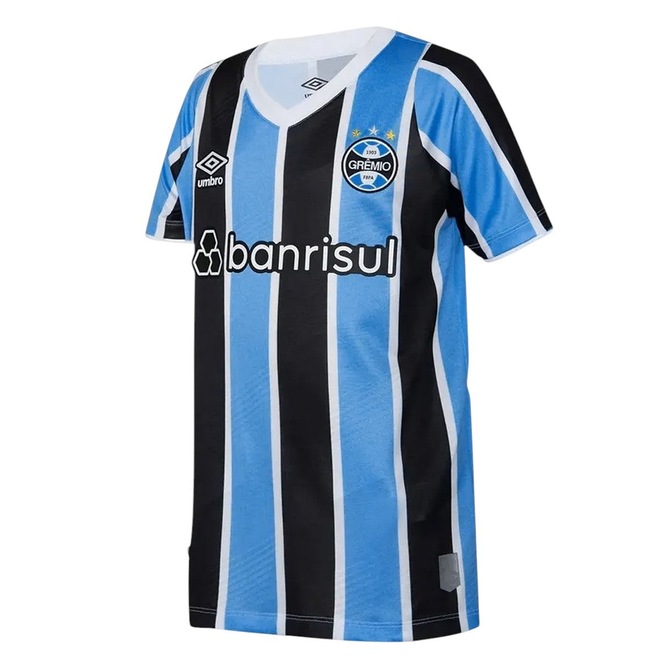 Camisa do Grêmio I 2024/25 Umbro - Infantil - Foto 1