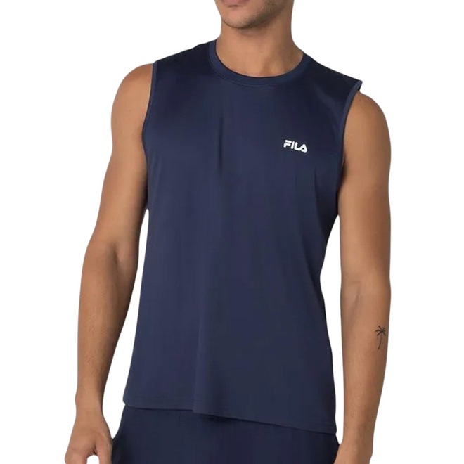 Camiseta Regata Fila Basic Sports II - Masculina - Foto 1