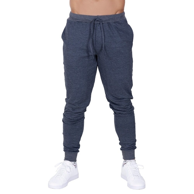 Calça de Moletom Esportiva Plus Size Frishop - Masculino - Foto 1
