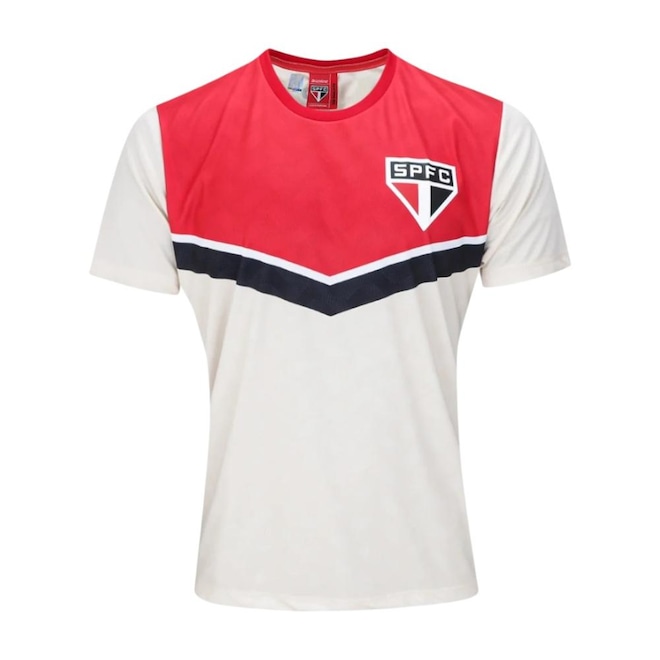 Camiseta Braziline São Paulo Fundamento ADT - Masculina - Foto 1