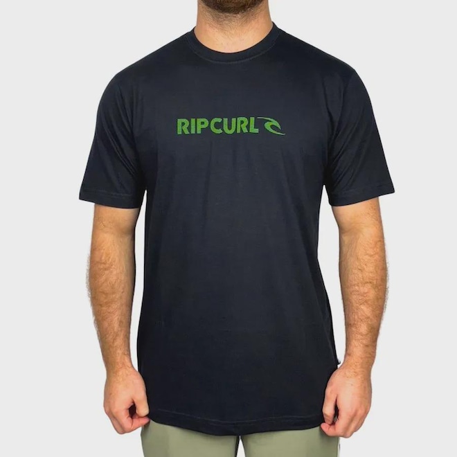 Camiseta Rip Curl New Icon Sphere - Masculina - Foto 1