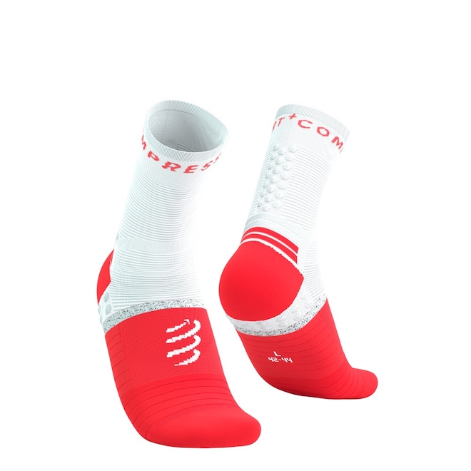 Meia de Compressão Compressport Cano Médio Pro Marathon Socks V2.0 - Adulto - Foto 1