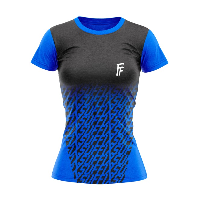 Camiseta Dry Fit Beach Tennis com Proteção Uv50 Cen - Feminina - Foto 1