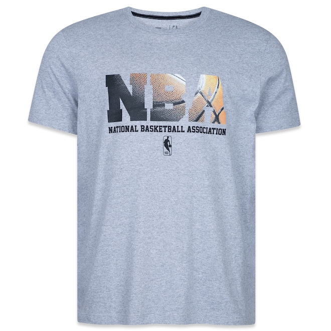 Camiseta New Era Regular Nba Core - Masculina - Foto 1